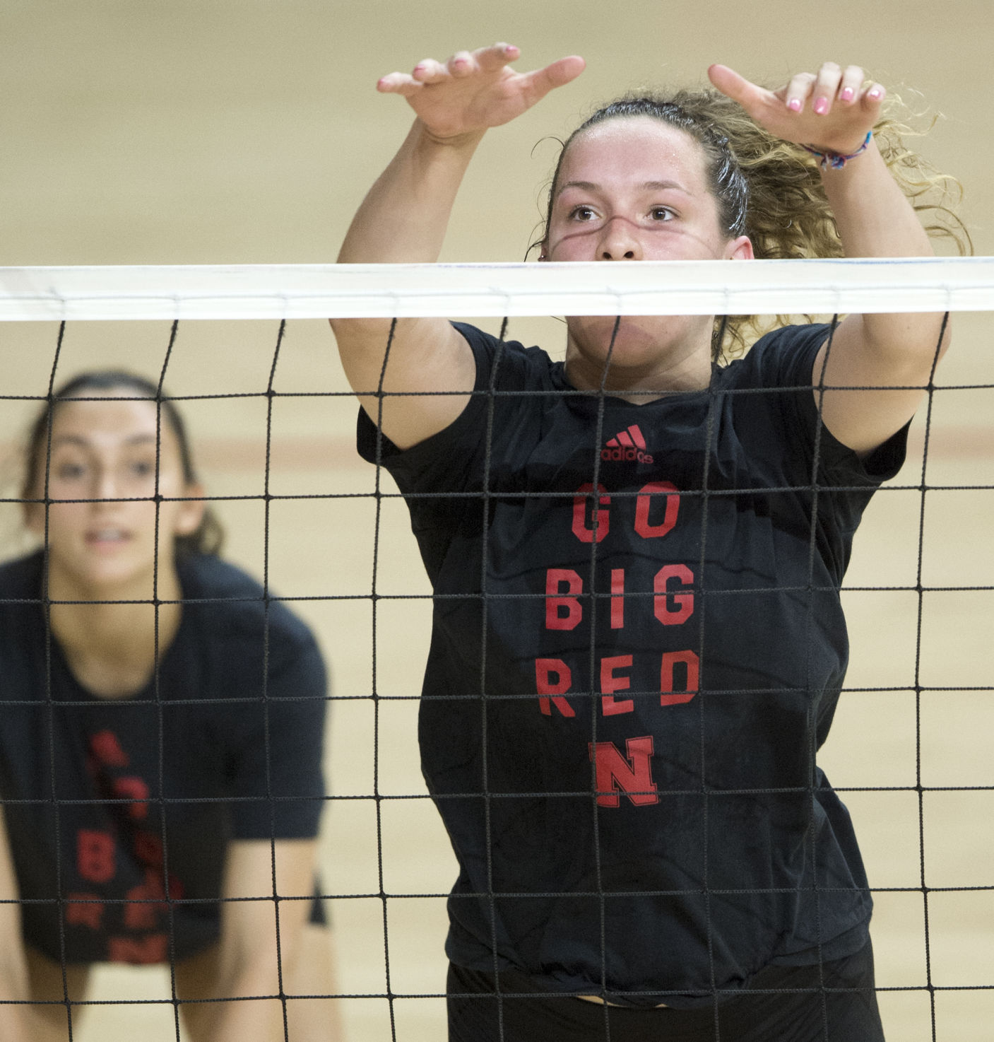 Nebraska Volleyball Practice, 8.10